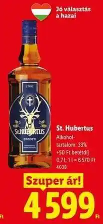 Lidl St. Hubertus ajánlat