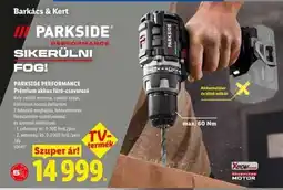 Lidl PARKSIDE PERFORMANCE ajánlat