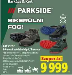 Lidl PARKSIDE ajánlat