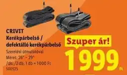 Lidl CRIVIT Kerékpárbelső / defektálló kerékpárbelső ajánlat
