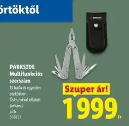 Lidl PARKSIDE Multifunkciós szerszám ajánlat