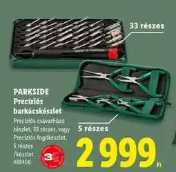 Lidl PARKSIDE Precíziós barkácskészlet ajánlat