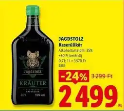 Lidl JAGDSTOLZ ajánlat
