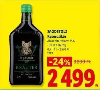 Lidl JAGDSTOLZ ajánlat