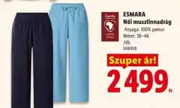 Lidl ESMARA ajánlat