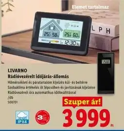 Lidl LIVARNO ajánlat