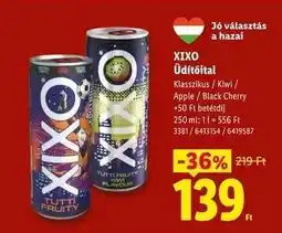 Lidl XIXO Üdítőital ajánlat