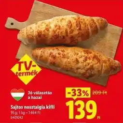 Lidl Sajtos nosztalgia kifli ajánlat