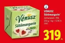 Lidl VÉNUSZ Sütőmargarin ajánlat