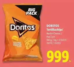 Lidl DORITOS TORTILLACHIPS ajánlat