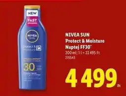 Lidl Nivea Sun Protect & Moisture Naptej FF30 ajánlat