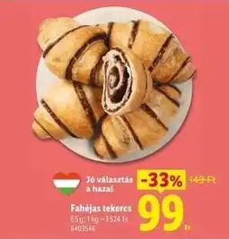 Lidl Fahéjas tekercs ajánlat