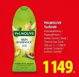 Lidl PALMOLIVE Tusfürdő ajánlat