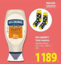 Lidl Hellmann's Tasty majonéz ajánlat