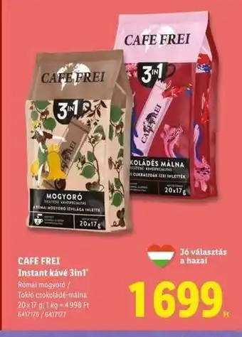 CAFE FREI Instant kávé 3in1