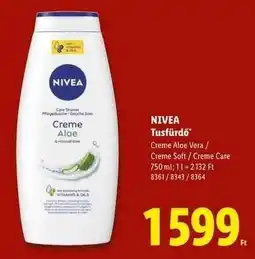 Lidl NIVEA tusfürdő ajánlat