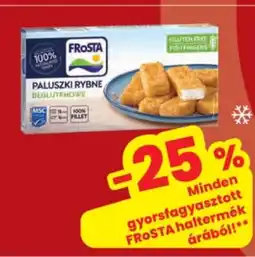 Interspar Frosta gluténmentes halrudacskák ajánlat