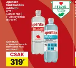 Interspar Apenta+ funkcionális üdítőital ajánlat