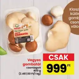 Interspar Korona vegyes gombatál ajánlat