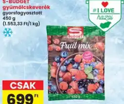 Interspar S-Budget gyümölcskeverék ajánlat