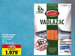 Interspar Classic füstölt vadlazacfilé ajánlat