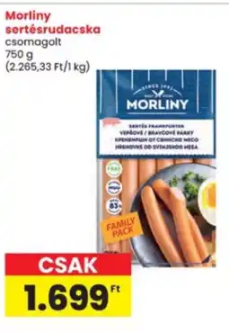Interspar Morliny sertésrudacska ajánlat