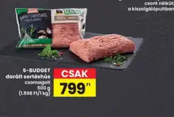 Interspar S-Budget darált sertéshús ajánlat