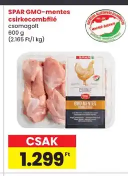 Interspar Spar GMO-mentes csirkecombfilé ajánlat