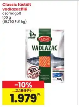 Interspar Classic füstölt vadlazacfilé ajánlat