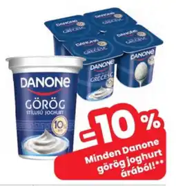 Interspar Danone görög joghurt ajánlat