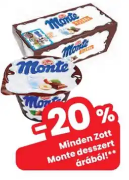 Interspar Monte desszert ajánlat