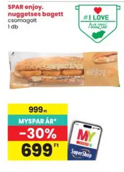 Interspar Spar enjoy nuggets bagett ajánlat