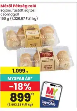 Interspar Mérői Pékség roló ajánlat