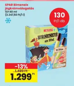 Interspar Spar Birneneis jégkrémválogatás ajánlat