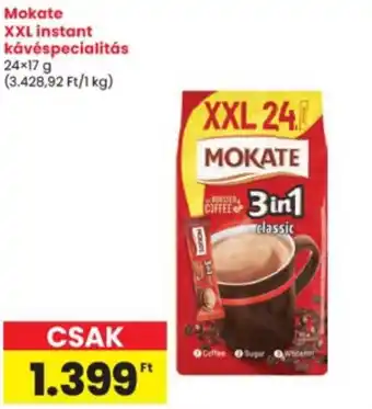 Interspar Mokate XXL instant kávéspecialitás ajánlat