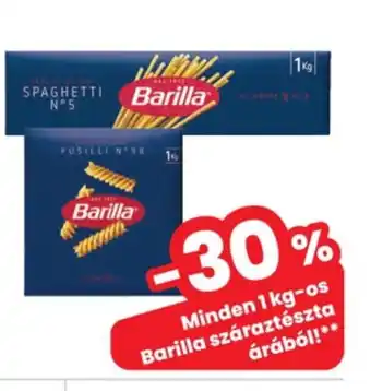 Interspar Barilla száraztészta ajánlat