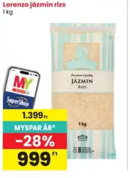 Interspar Lorenzo jázmin rizs ajánlat