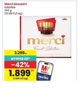 Interspar Merci desszert ajánlat