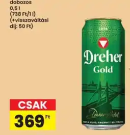 Interspar Dreher Gold sör ajánlat