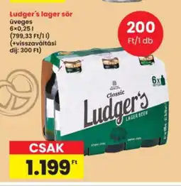 Interspar Ludger's lager sör ajánlat