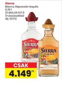 Interspar Sierra Tequila ajánlat