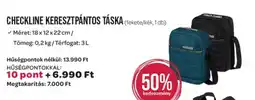 Interspar Checkline keresztpántos táska ajánlat