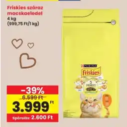 Interspar Friskies száraz macskaeledel ajánlat