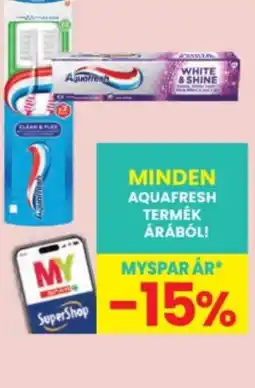Interspar Aquafresh termékek ajánlat