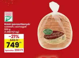 Interspar Bükki parasztkenyér ajánlat
