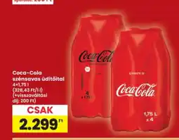 Interspar Coca-Cola szénsavas üdítőital ajánlat