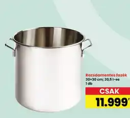 Interspar Rozsdamentes fazék ajánlat