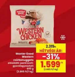 Interspar Master Good Western csirkenuggets ajánlat