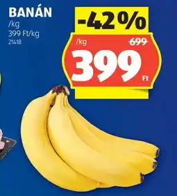 ALDI Banán ajánlat