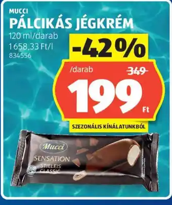Mucci pálcikás jégkrém